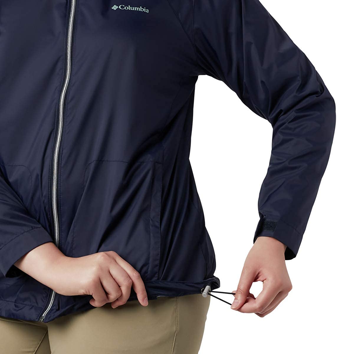 Columbia Women's Switchback Iii Adjustable Waterproof Rain Jacket