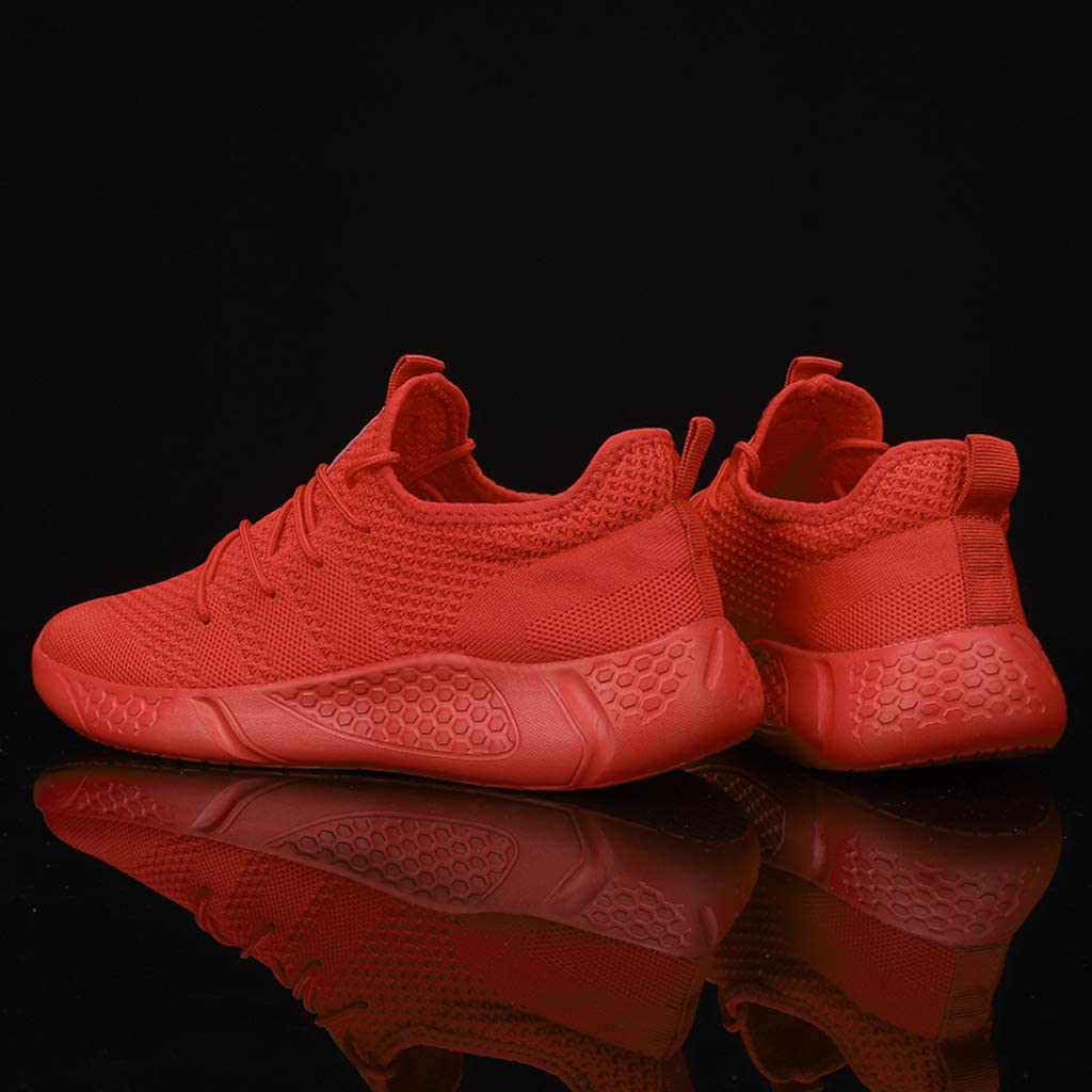 Damyuan Men's Sport Gym Running Shoes Walking Shoes Casual Lace Up Lightweight