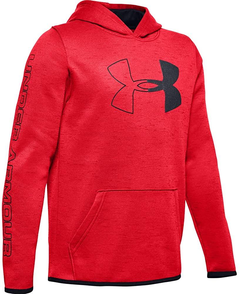 Under Armour Boys' Fleece Branded Hoodie