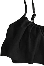 
                        
                          Muat gambar ke penampil Galeri, CUPSHE Women's High Waisted Falbala Bikini Set
                        
                      