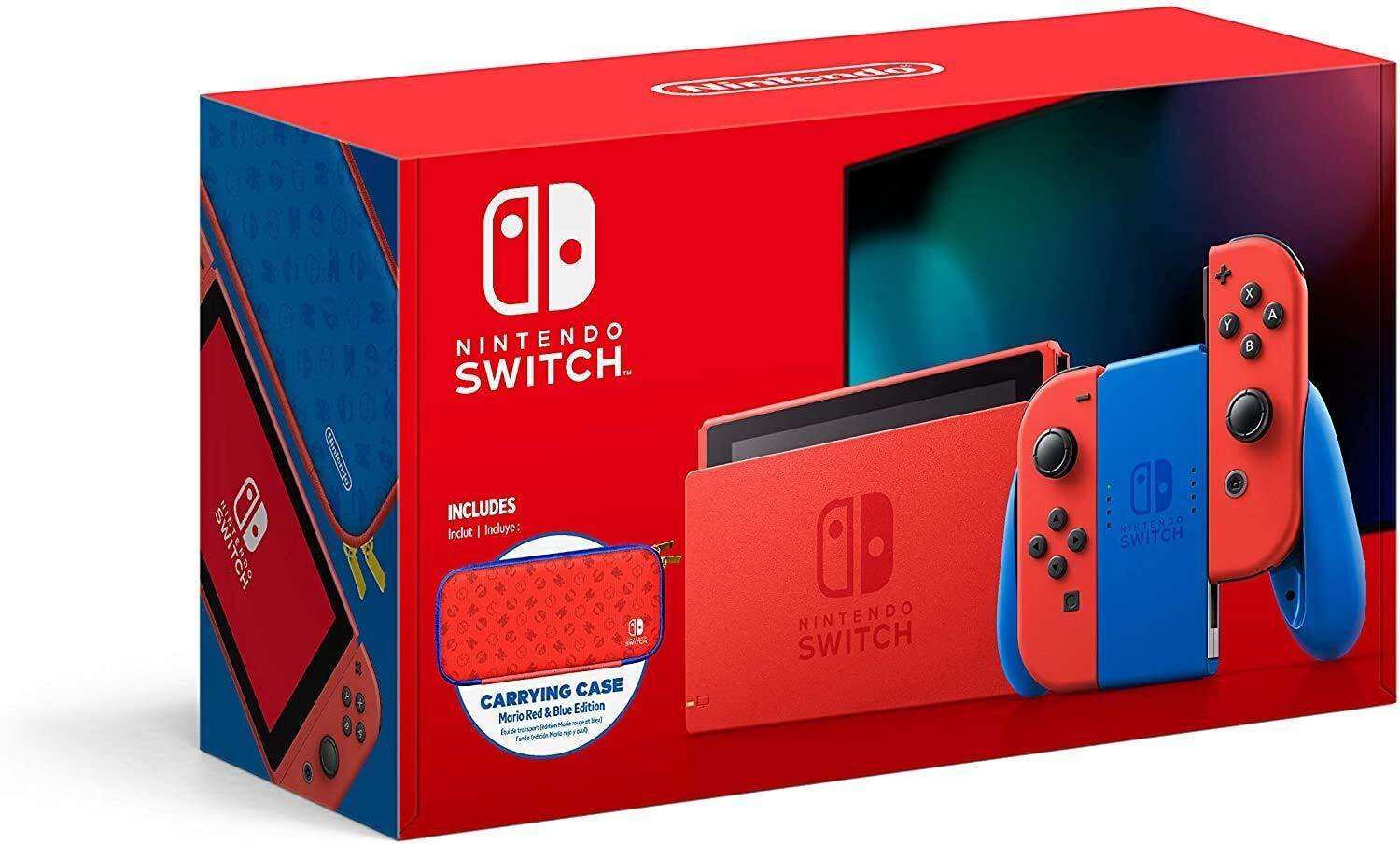 Nintendo Switch - Mario Red & Blue Edition - Switch - JOY2ESpree