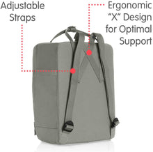 
                        
                          Load image into Gallery viewer, Fjallraven, Kanken Classic Backpack for Everyday, Ox Red
                        
                      