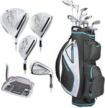
                        
                          將圖片載入圖庫檢視器 TaylorMade Golf Kalea Complete Golf Set (Dr, 3FW, 5FW, 5H, 6H, 7-PW, SW, Putter, Bag) - JOY2ESpree
                        
                      