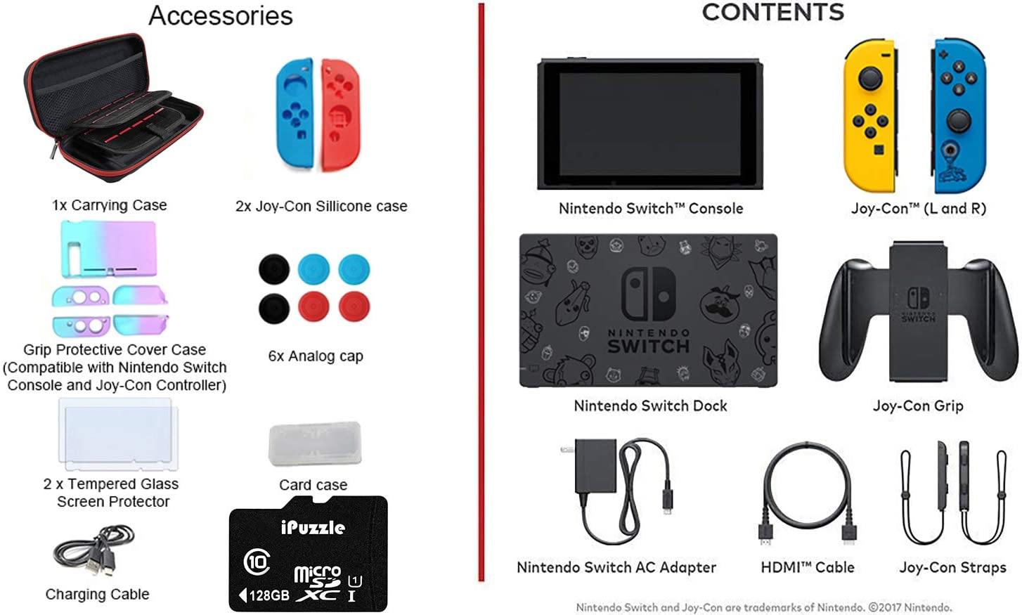 Newest Nintendo Switch Monster Hunter Rise Deluxe Edition System with Gray Joy-Con - 6.2" Touchscreen LCD Display - JOY2ESpree