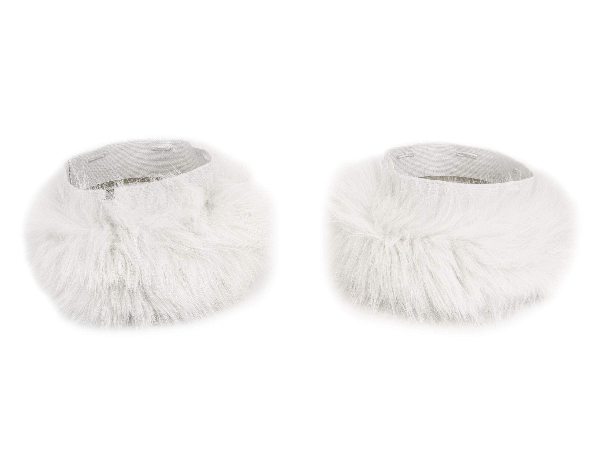 S Max Mara Women's Pechino Fox Fur Cube Collection Cuffs