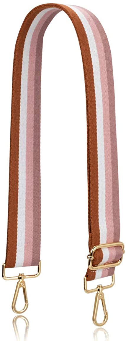 Allzedream Purse Strap Replacement Crossbody Handbag Stripe Wide Adjustable