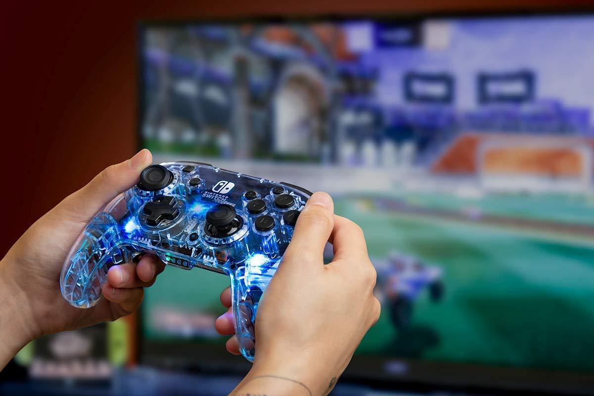 Afterglow Prismatic LED Deluxe Wireless Controller: Multicolor - Nintendo Switch - JOY2ESpree