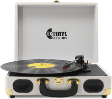 
                        
                          將圖片載入圖庫檢視器 Retro Record Player for 33/45/78 RPM Vinyl Records,Bluetooth Belt-Drive Turntable - JOY2ESpree
                        
                      