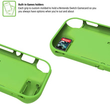 
                        
                          गैलरी व्यूवर में इमेज लोड करें, Orzly Grip Case for Nintendo Switch Lite – Case with Comfort Padded Hand Grips, Kickstand, Pack of Thumb Grips - Turquoise Blue - JOY2ESpree
                        
                      