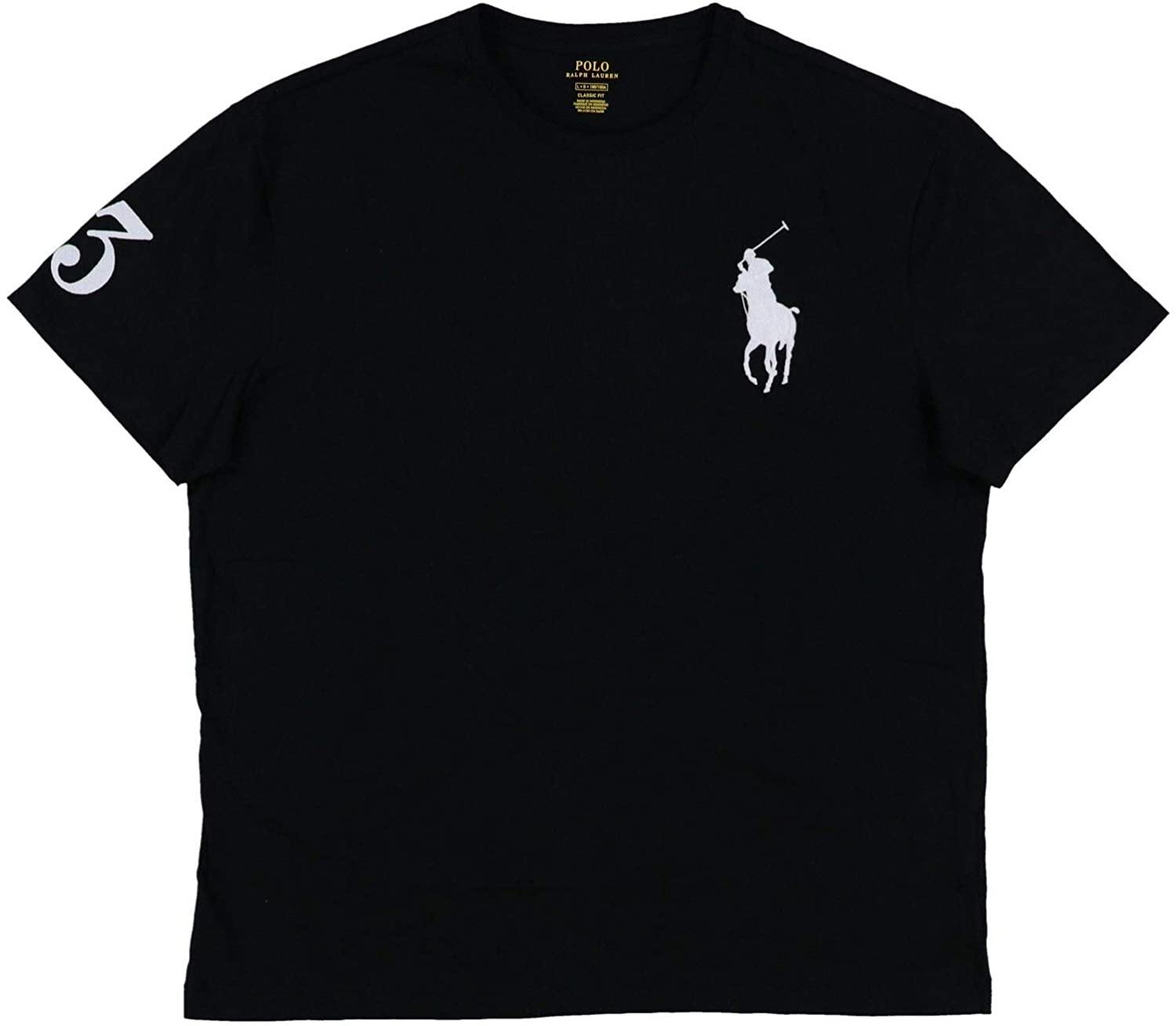 Polo Ralph Lauren Mens Crew Neck Big Pony T-Shirt