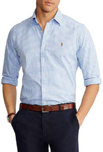 
                        
                          Load image into Gallery viewer, Ralph Lauren Mens Logo Button-Down Dress Shirt
                        
                      