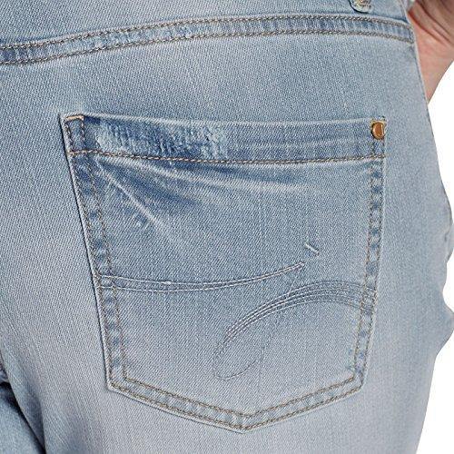Jag Jeans Women's Logan Straight Ankle Jean in Platinum Denim
