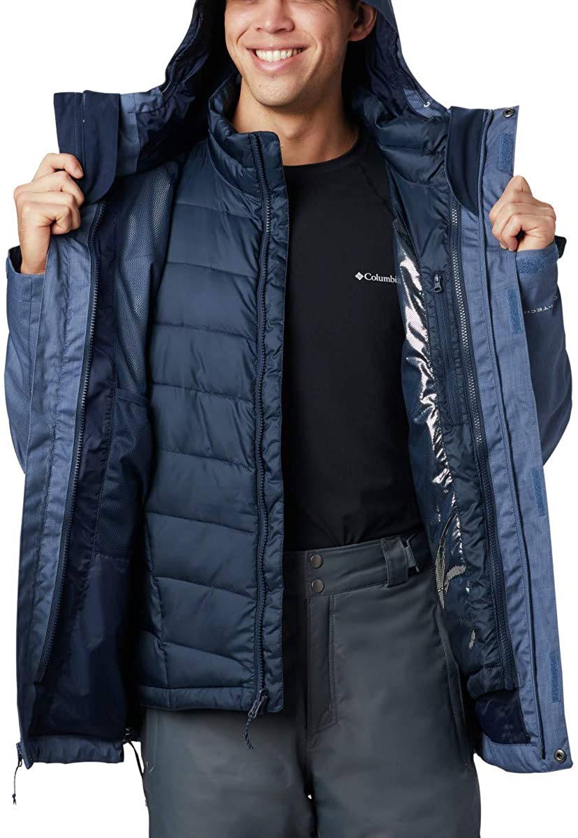 Columbia Men\'s Whirlibird IV Interchange Jacket, Waterproof & Breathable