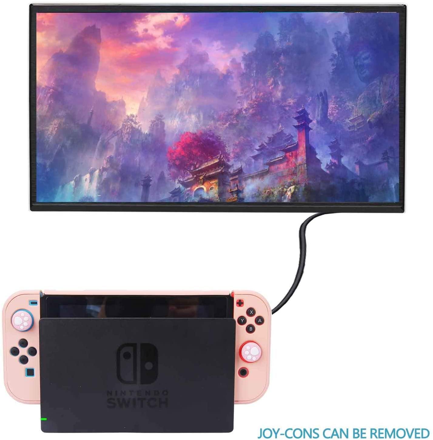 Dockable Case for Nintendo Switch - COMCOOL 3 in 1 Protective Cover Case for Nintendo Switch and Joy-Con Controller - JOY2ESpree