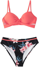 
                        
                          画像をギャラリービューアに読み込む, CUPSHE Women's Wrap Top Floral Bottom Bathing Suit Two Piece Sexy Swimsuit
                        
                      