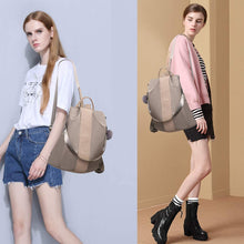 
                        
                          Load image into Gallery viewer, Women Backpack Purse Waterproof Nylon Anti-theft Rucksack Lightweight Shoulder Bag
                        
                      