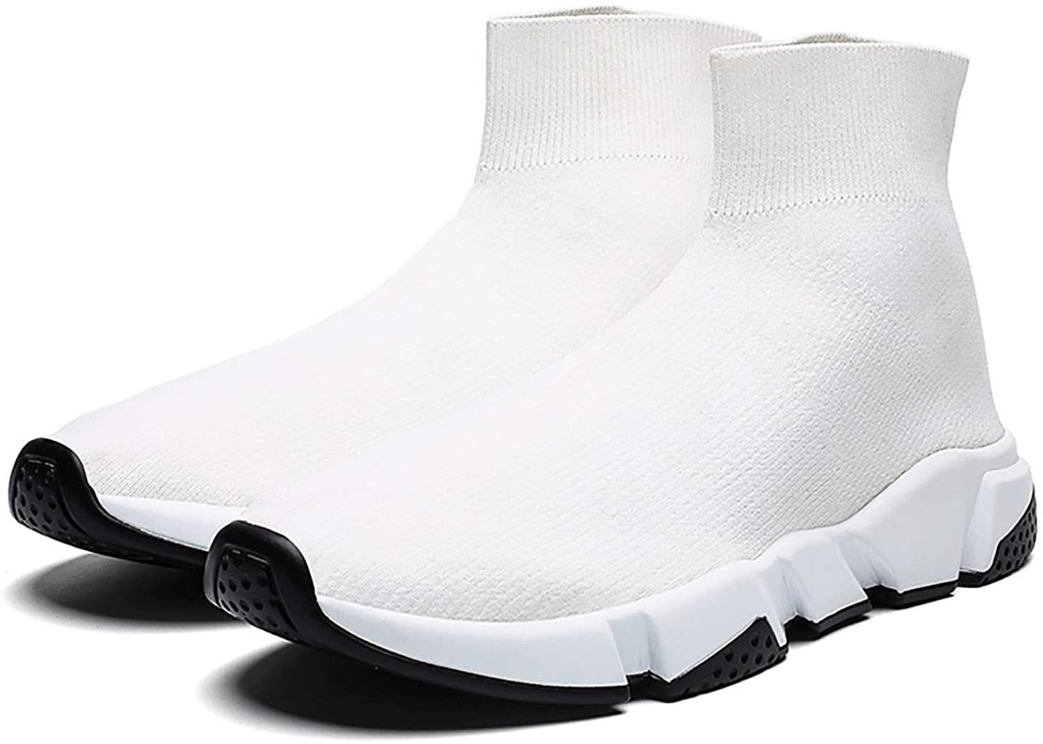 Mevlzz Mens Casual Athletic Sneakers Knit Running Shoes Tennis Shoe for Men Walking Baseball Jogging