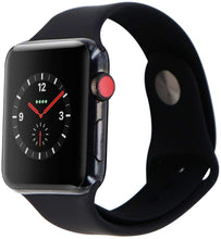 
                        
                          Muat gambar ke penampil Galeri, Apple Watch Series 3 (GPS + Cellular, 38MM) - Space Gray Aluminum Case with Black Sport Band (Renewed) - JOY2ESpree
                        
                      