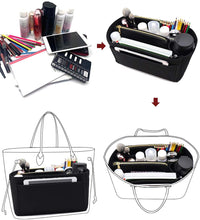 
                        
                          將圖片載入圖庫檢視器 Felt Purse Bag Organizer Insert with zipper Bag Tote Shaper Fit Speedy Neverfull MM GM
                        
                      