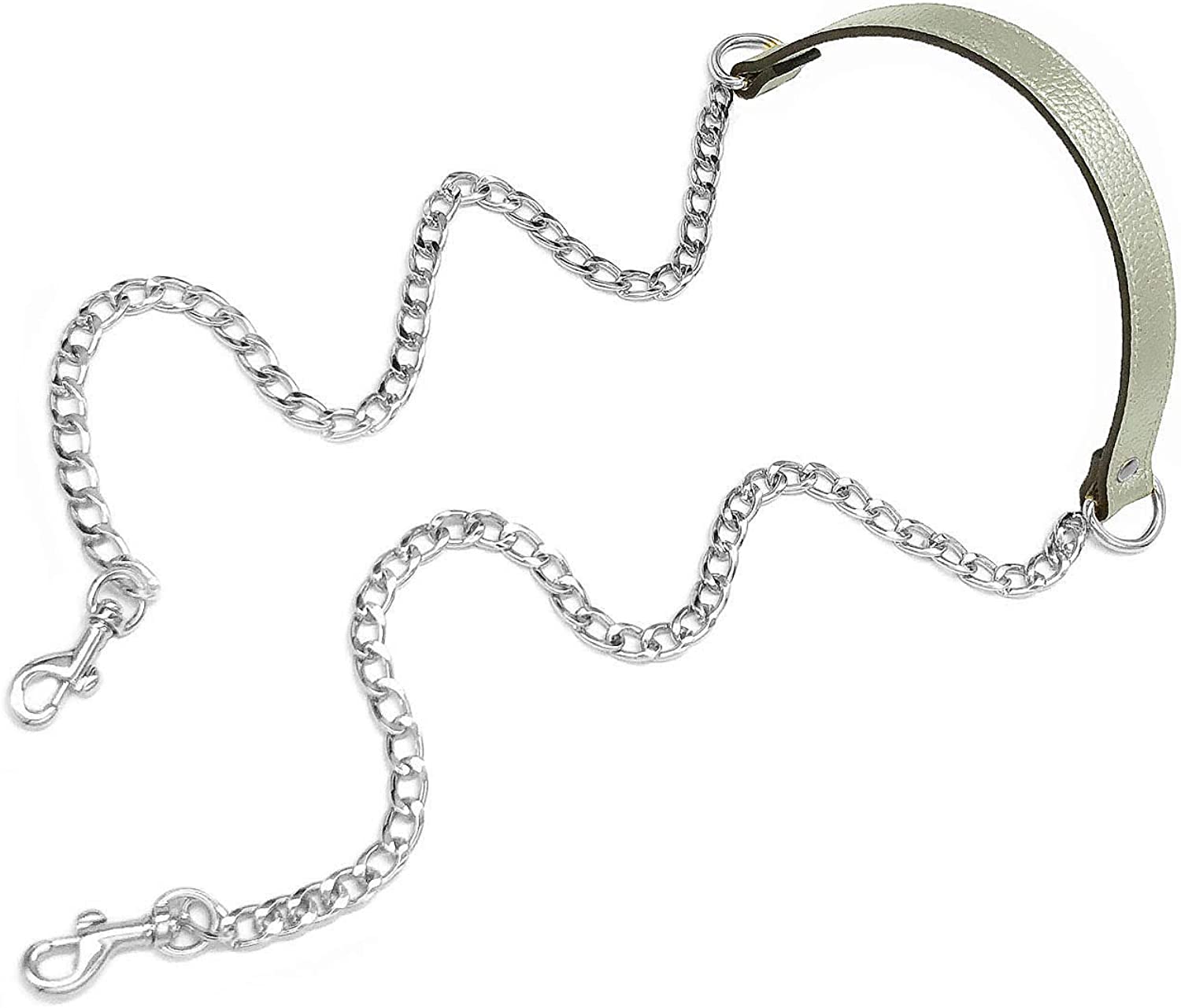 VanEnjoy Replacement Chain & Genuine Leather Shoulder Strap