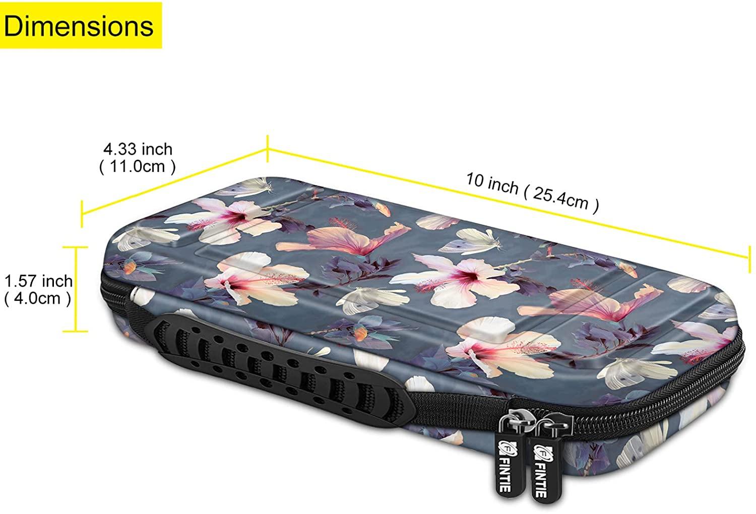 Fintie Carry Case for Nintendo Switch - [Shockproof] Hard Shell Protective Cover Travel Bag w/10 Game Card Slots - JOY2ESpree