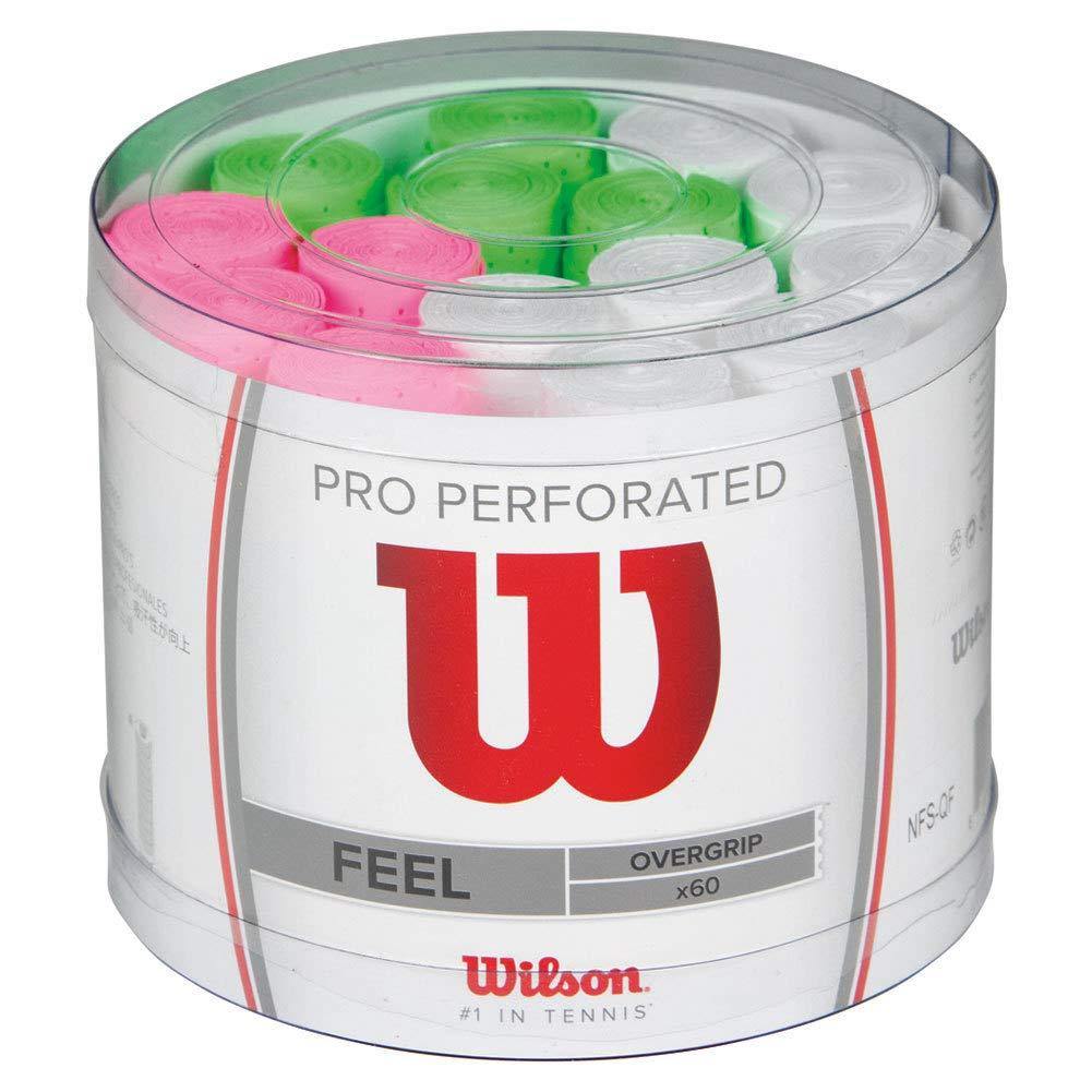 Wilson Pro Overgrip Perforated 60 Bucket-Assorted - JOY2ESpree