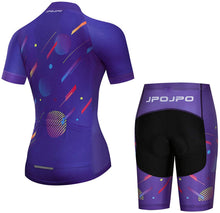 
                        
                          Muat gambar ke penampil Galeri, Women's Cycling Clothing Short Sleeve Bike Jersey Sets Bib Shorts Summer Cycling Sets Reflective
                        
                      