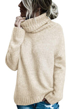 
                        
                          Muat gambar ke penampil Galeri, FISACE Womens Solid Round Neck Oversized Turtleneck Full Sleeve Knitted Sweater Pullover
                        
                      
