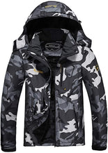 
                        
                          Load image into Gallery viewer, MOERDENG Men's Waterproof Ski Jacket Warm Winter Snow Coat Mountain Windbreaker Hooded Raincoat Snowboarding Jackets
                        
                      