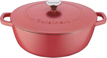
                        
                          Cargar imagen en el visor de la galería, Cuisinart Cast Iron Casserole, Terracotta Orange, 5.5 Quart - JOY2ESpree
                        
                      