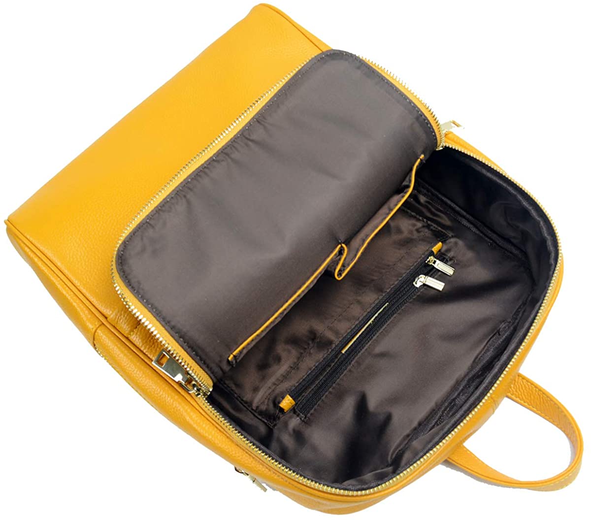 Coolcy Hot Style Women Real Genuine Leather Backpack Fashion Bag