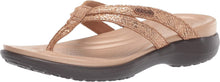 
                        
                          Load image into Gallery viewer, Crocs Women's Capri Strappy Flip Flop | Casual Comfortable Sandals
                        
                      