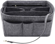 
                        
                          Muat gambar ke penampil Galeri, Felt Fabric Purse Tote Diaper Bag Organizer Insert Bag in Bag with Zipper Inner Pocket For Neverfull Speedy
                        
                      