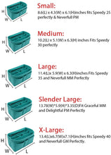 
                        
                          Load image into Gallery viewer, Felt Fabric Purse Tote Diaper Bag Organizer Insert Bag in Bag with Zipper Inner Pocket For Neverfull Speedy
                        
                      