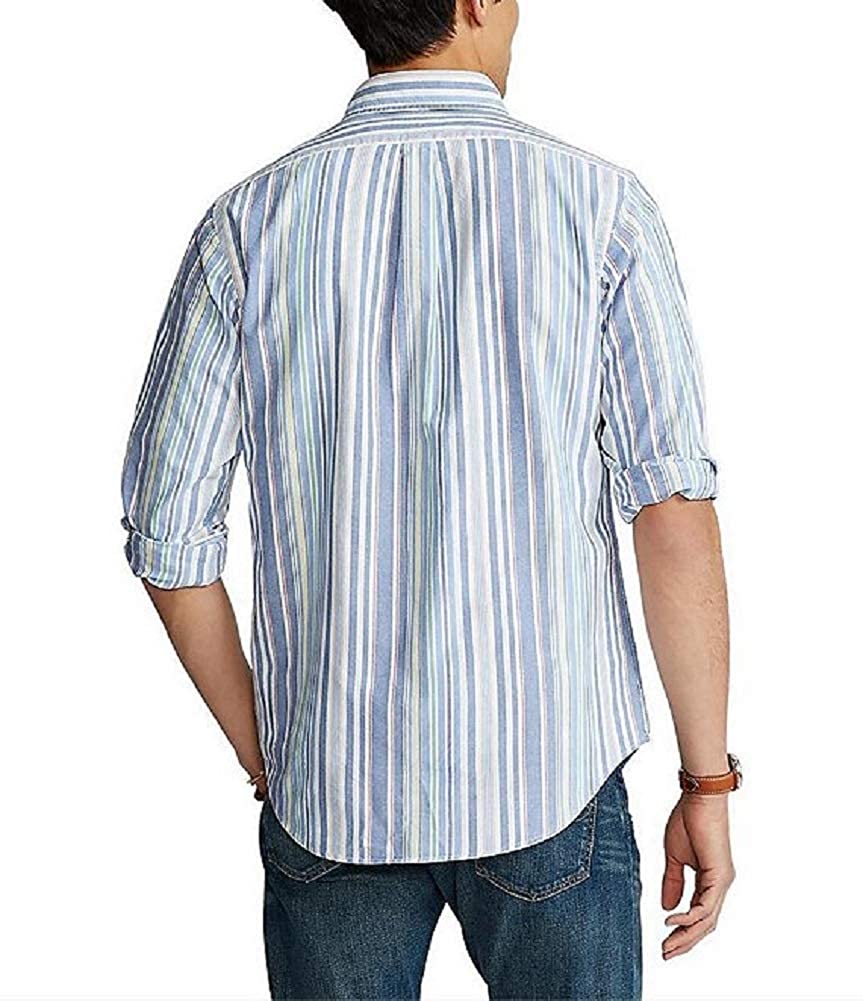 Polo Ralph Lauren Mens Classic Fit Oxford Longsleeve Buttondown Shirt