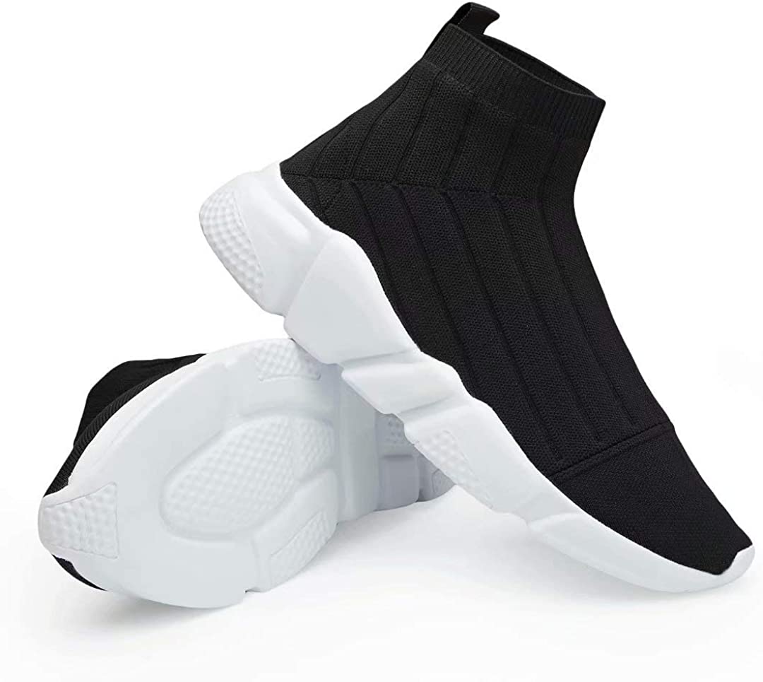 Voxge Men's and Women's Sock Sneakers Lightweight Breathable Athletic Running.