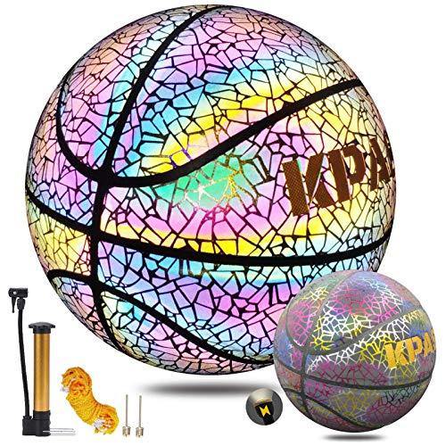 KPASON Basketball Holographic Glow in The Dark Basketball - JOY2ESpree
