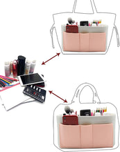 
                        
                          Muat gambar ke penampil Galeri, Felt Fabric Purse Tote Diaper Bag Organizer Insert Bag in Bag with Zipper Inner Pocket For Neverfull Speedy
                        
                      