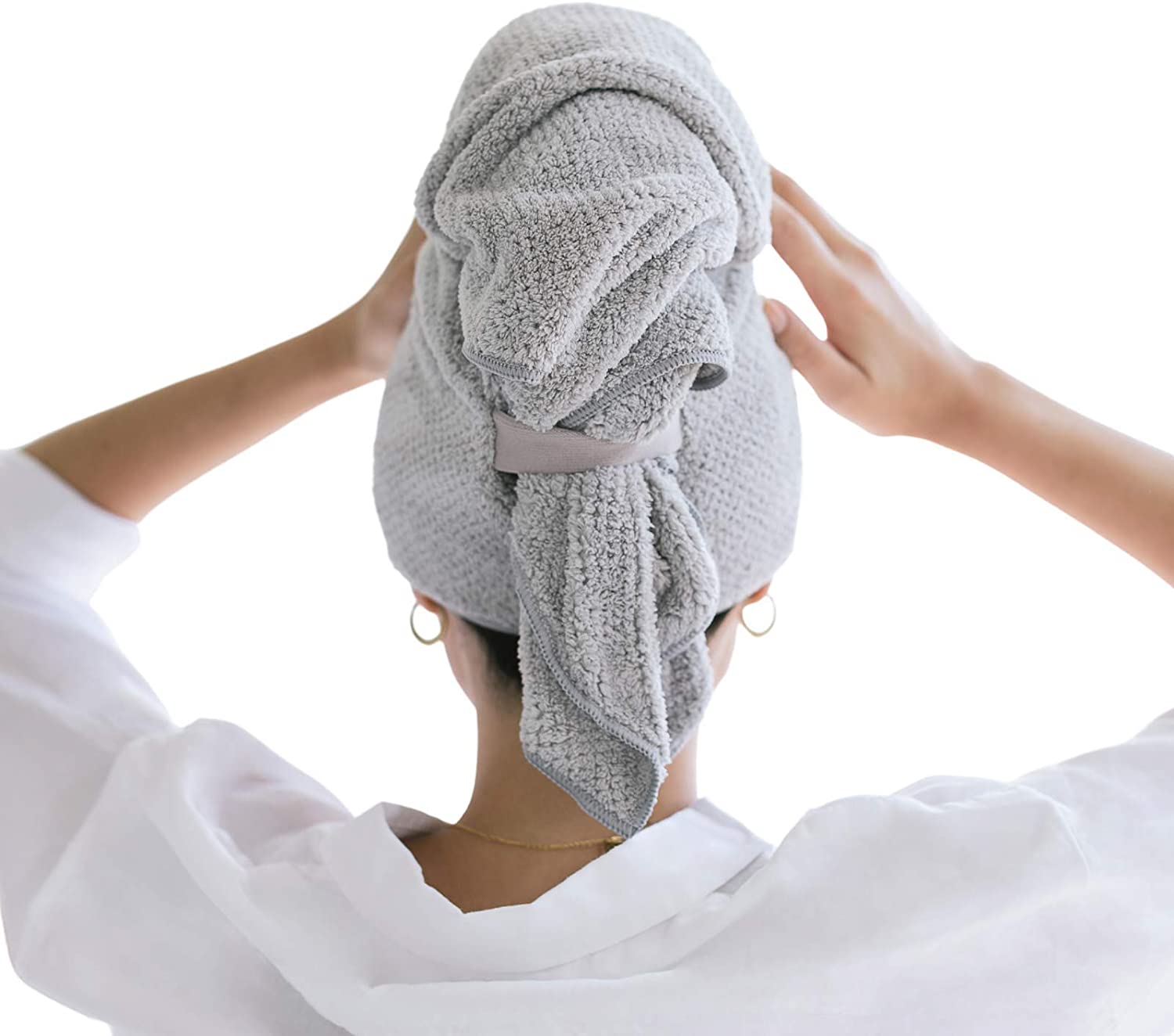 VOLO Hero Microfiber Hair Towel | Super Absorbent, Ultra-Soft, Fast Drying