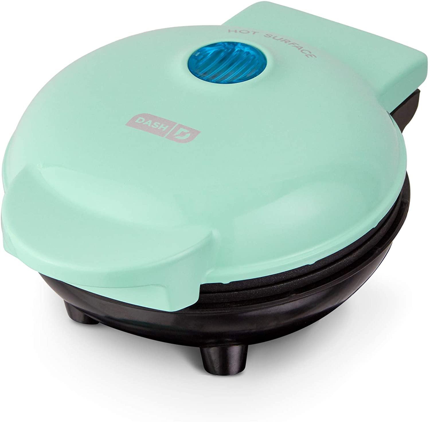 Dash DMS001AQ Mini Maker Electric Round Griddle for Individual Pancakes, Cookies - JOY2ESpree