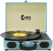 
                        
                          將圖片載入圖庫檢視器 Retro Record Player for 33/45/78 RPM Vinyl Records,Bluetooth Belt-Drive Turntable - JOY2ESpree
                        
                      