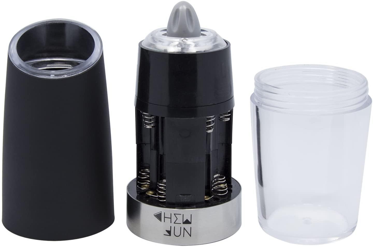 Electric Gravity Pepper Grinder or Salt Mill with Adjustable Coarseness . - JOY2ESpree