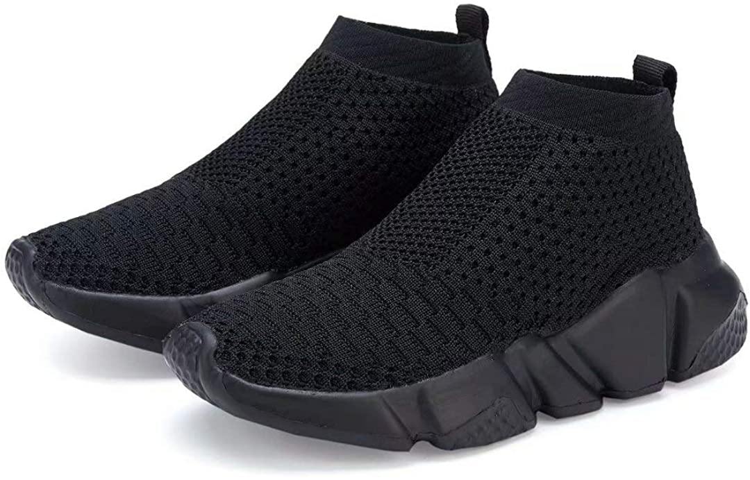 YAVY Kids Sock Sneakers for Boys and Girls Tennis Sock Shoes Lightweight Running Shoes Breathable Casual Sports Shoes - JOY2ESpree