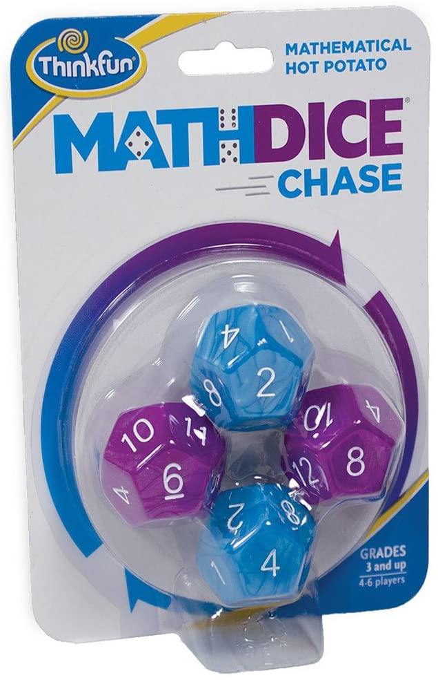 Think Fun Math Dice Junior Game for Boys and Girls Age 6 and Up - Teachers Favorite and Toy of the Year Nominee - JOY2ESpree