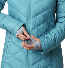 
                        
                          Load image into Gallery viewer, Columbia Womens Heavenly Long Hooded Jacket
                        
                      