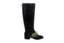 
                        
                          Muat gambar ke penampil Galeri, CHANEL Womens G33933 Leather Closed Toe Knee High Fashion Boots, Black, Size 7.0
                        
                      