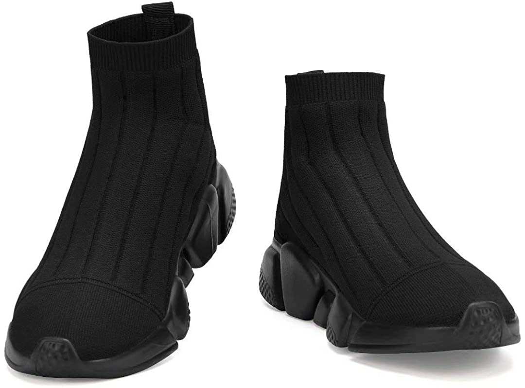 Voxge Men's and Women's Sock Sneakers Lightweight Breathable Athletic Running.