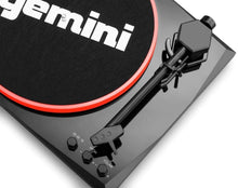 
                        
                          Muat gambar ke penampil Galeri, Gemini Sound TT-900 Series Stereo Belt Drive Turntable Sound System Set, 3 Speed Vinyl Record Bluetooth Player with Dual 50W Watts Speakers, Black/Red - JOY2ESpree
                        
                      