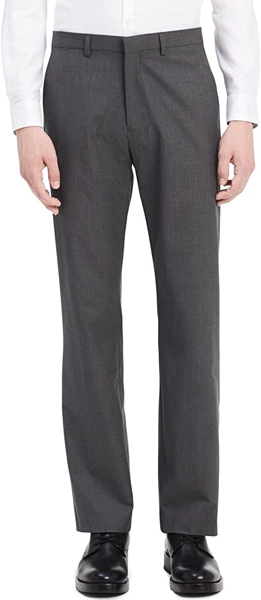 Calvin Klein Men's Slim Fit Solid Suit Separate Pants Infinite Stretch