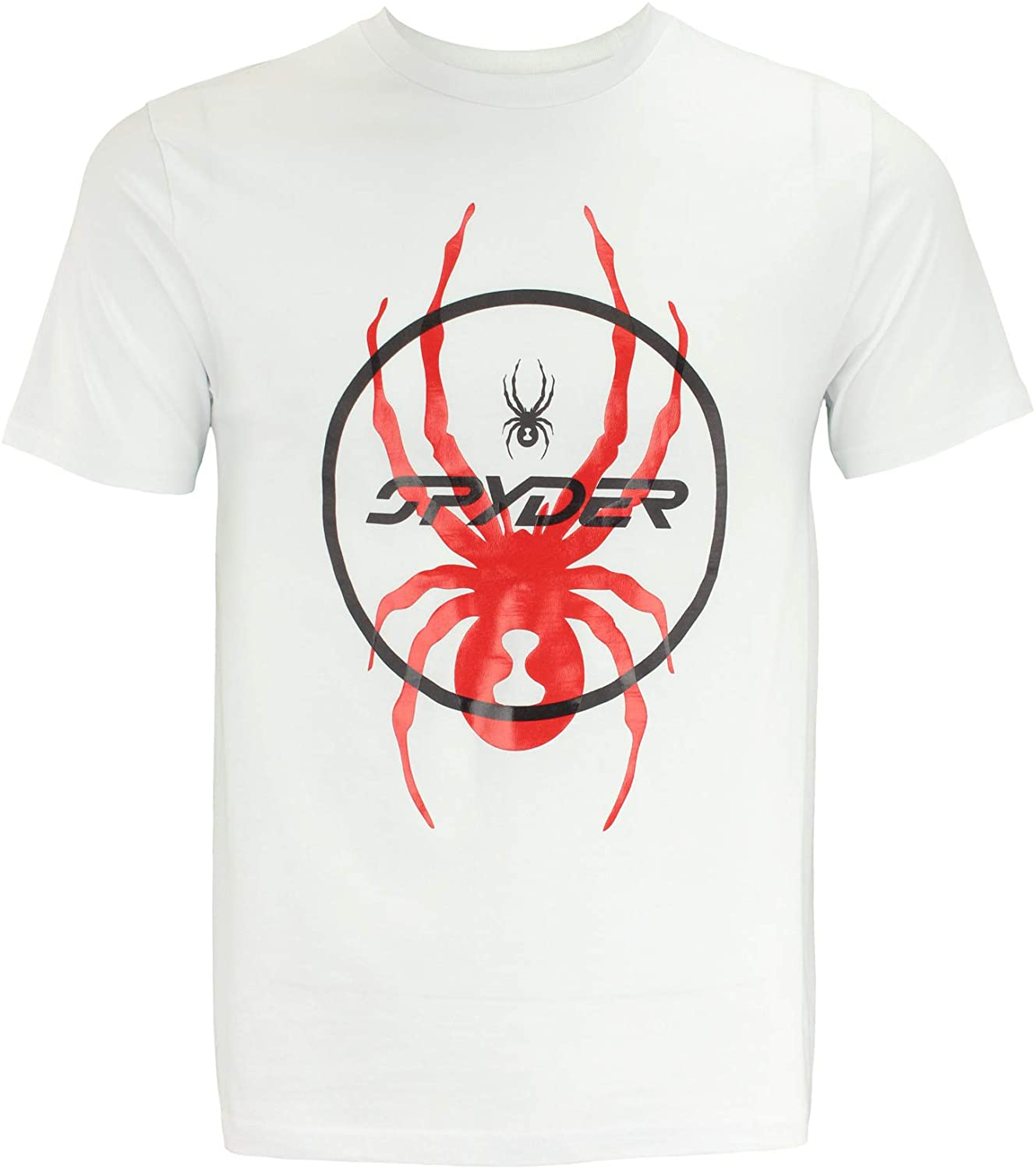 Spyder Men's Athletic Short Sleeve Graphic Cotton T-Shirt